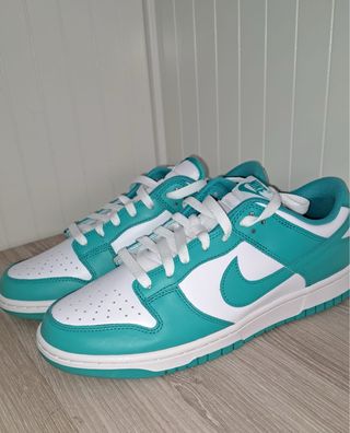 Nike Dunk Low Blanco/Verde Azulado