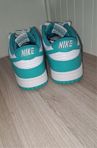 Nike Dunk Low Blanco/Verde Azulado