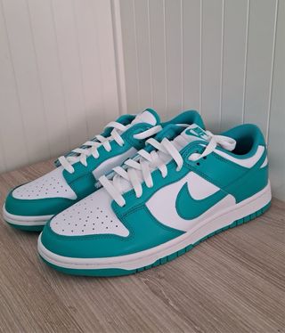 Nike Dunk Low Blanco/Verde Azulado