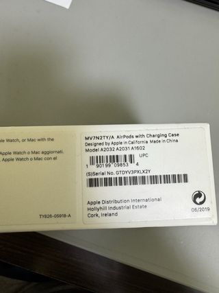 Airpods 2 Apple Blancos