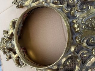 Figura de Bronce Antigua para Pared