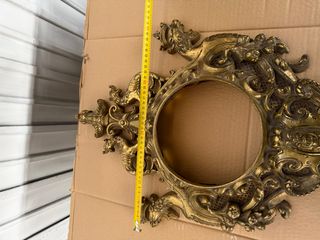 Figura de Bronce Antigua para Pared