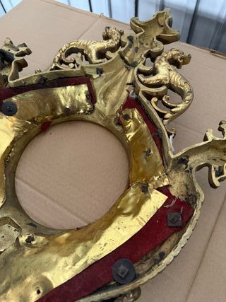 Figura de Bronce Antigua para Pared