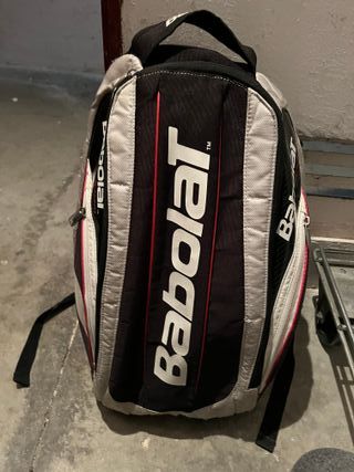 Mochila Tenis Babolat Negra y Blanca
