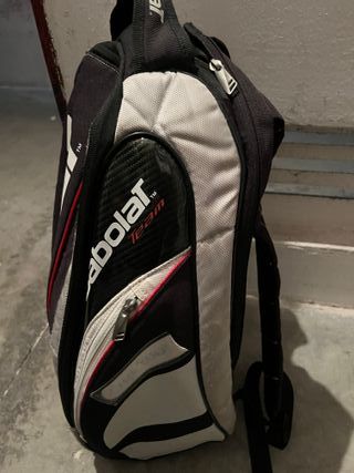 Mochila Tenis Babolat Negra y Blanca