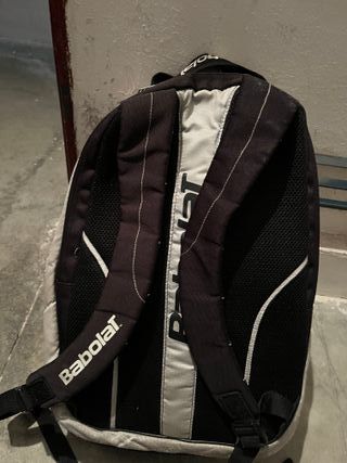 Mochila Tenis Babolat Negra y Blanca