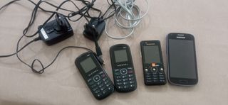 2 Alcatel ,1 Samsung,1 Sony Ericsson