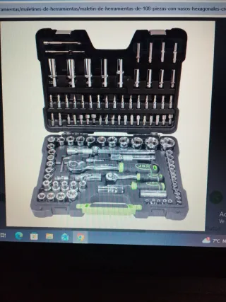 Juego Carraca JBM 54048 108 Piezas 3 x50=150€