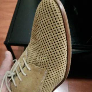 Zapatos de ante Luís Gonzalo Beige