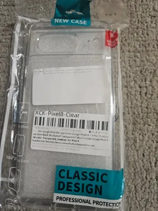 2 Fundas Google Pixel 8 + 2 Protectores Pantalla