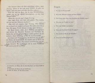 S. Lenz: Das Feuerschiff in tedesco