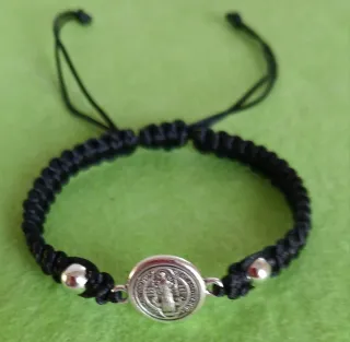 Pulsera San Benito artesanal unisex