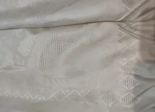 Asciugamani in fiandra di lino con frangia