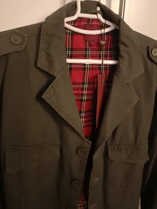 Chaqueta Merc London Verde Militar