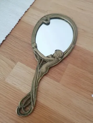 Espejo de mano, Art Nouveau