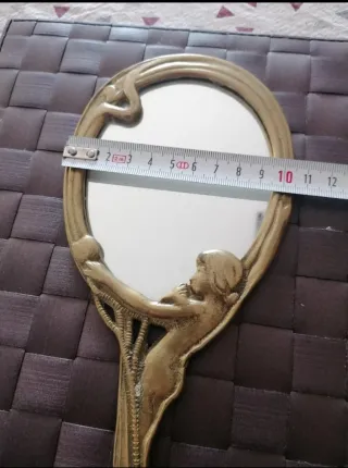 Espejo de mano, Art Nouveau