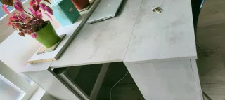 Mesa consola extensible Cemento 90 x 78 x 51 - 237