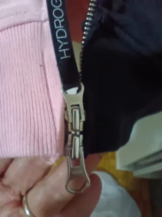 Felpa Hydrogen Fiat bicolore XL nero e rosa