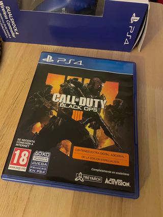 Consola PS4 Slim 500GB + 3 Mandos + 3 juegos