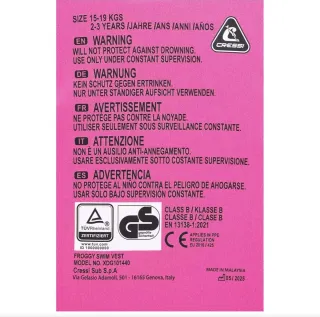 Chaleco Natación Neopreno Niños CRESSI