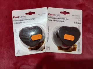 Moldes Corazón Kmt Style 6pz