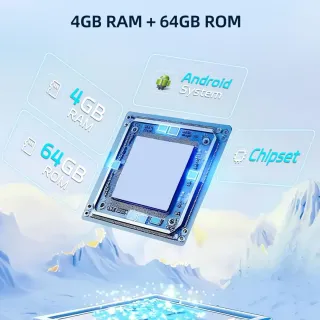 Estéreo Coche 4+64GB VW Jetta/Passat/Golf