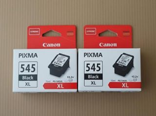 2 Cartuchos Canon PG-545XL Negros Originales