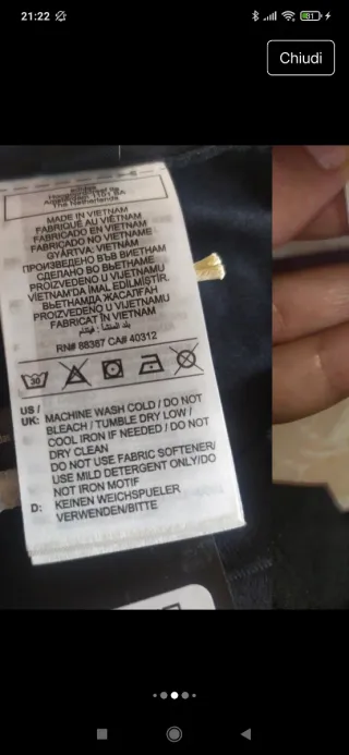 T-shirt Adidas donna Aeroready antracite