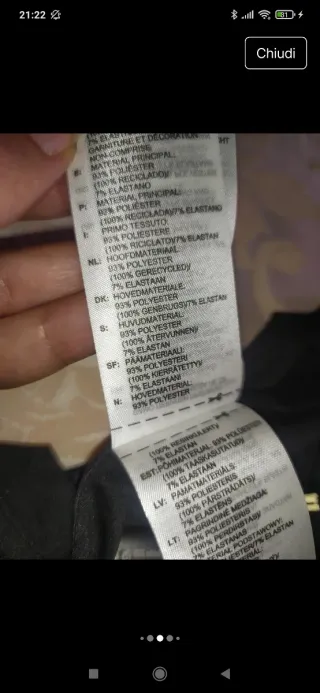 T-shirt Adidas donna Aeroready antracite