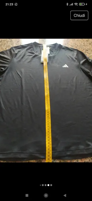 T-shirt Adidas donna Aeroready antracite