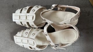 Sandalias Freda Salvador Blancas Sin Usar