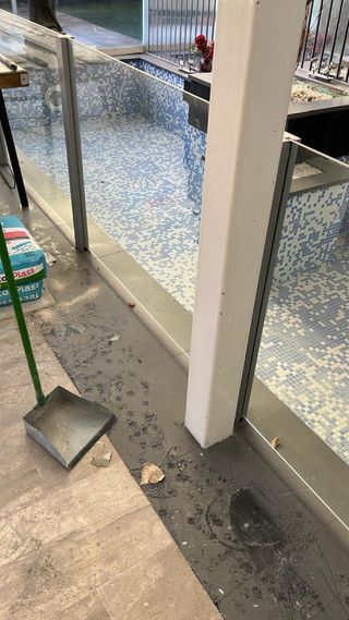 Barandilla de cristal