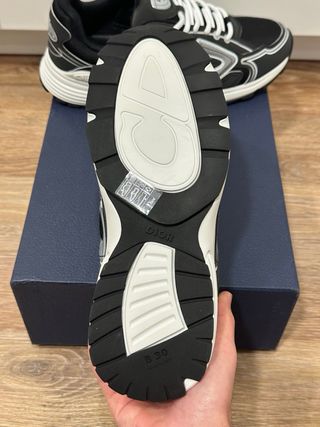 Dior B30 Sneakers Grises y Blancas