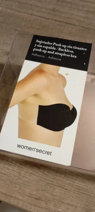Sujetador Woman Secret adhesivo espalda