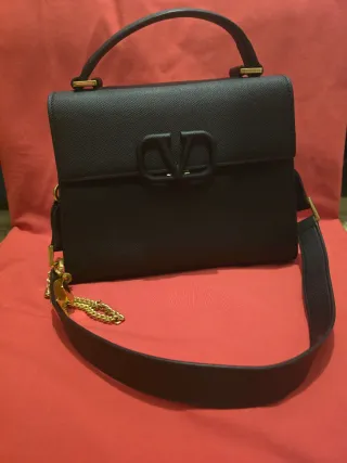 Bolso Valentino Garavani Negro Piel Becerro