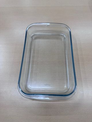 Pack dos bandejas cristal horno 34,5 x 20,5