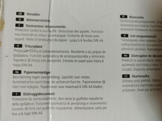 Trituradora de papel