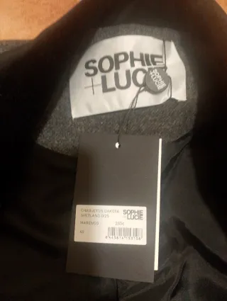 Chaquetón Dakota Shetland marengo Sophie & Lucie