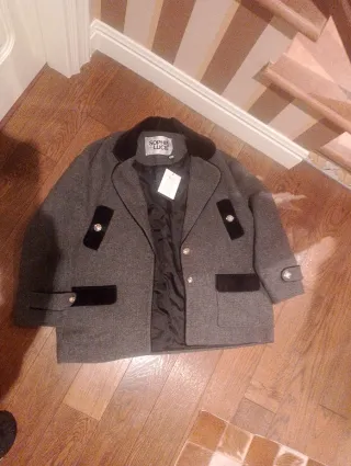 Chaquetón Dakota Shetland marengo Sophie & Lucie