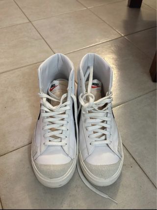 Nike Blazer Mid 44.5 Bianche