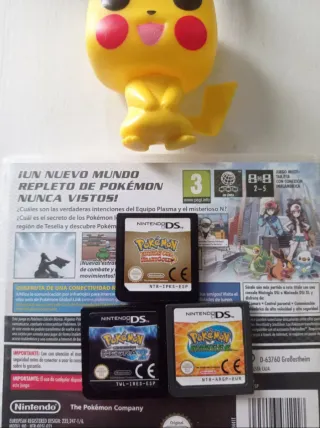 Pokémon HeartGold, Negra 2 y Ranger cartuchos