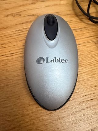 Mouse Labtec PN633MA USB Nero/Argento