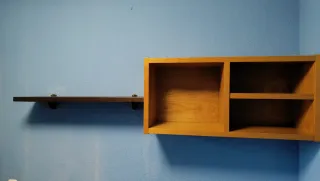 Estantería de roble