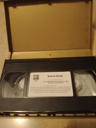Moulin Rouge VHS (Español)