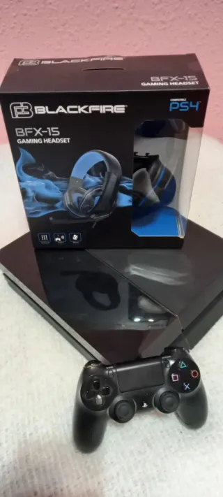 Consola PlayStation 4 PS4 Negra 500 Gb.