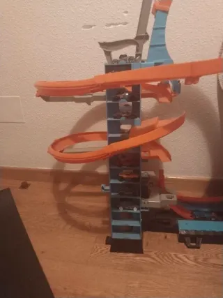 Pista Hot Wheels Garaje