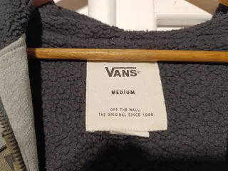 Sudadera Vans Interior Borreguillo Talla M