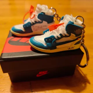 Portachiavi Sneakers Air Jordan 1 Offx White