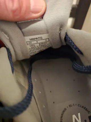 New Balance 991 NTG Beige/Blu/Verde/Viola