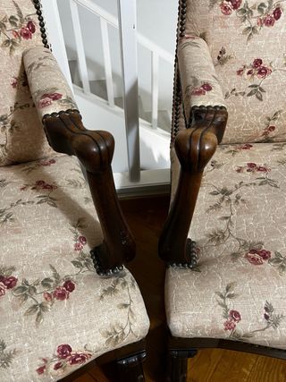 2 Sillones Estilo Francés